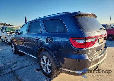 2016 Dodge Durango Limited from USA, damaged, VIN 1C4RDHDG3GC352970